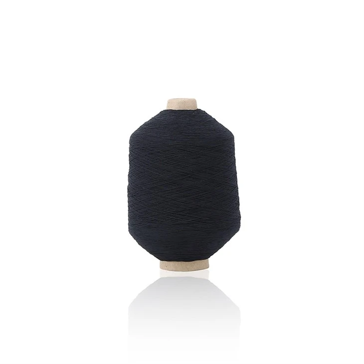 Nature Latex Covered Polyester Yarn For Socks